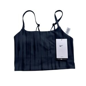 Nike One Dri-FIT Tie Dye Cropped Tank Top XS Activewear Training Gymn NEW